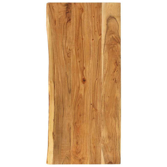 Bathroom Vanity Top Solid Acacia Wood 114x52x3.8 cm