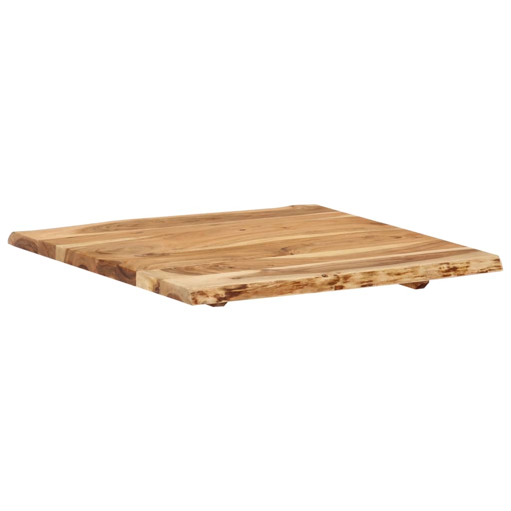 Table Top | Natural Acacia | Solid Acacia wood | 58x | Durable
