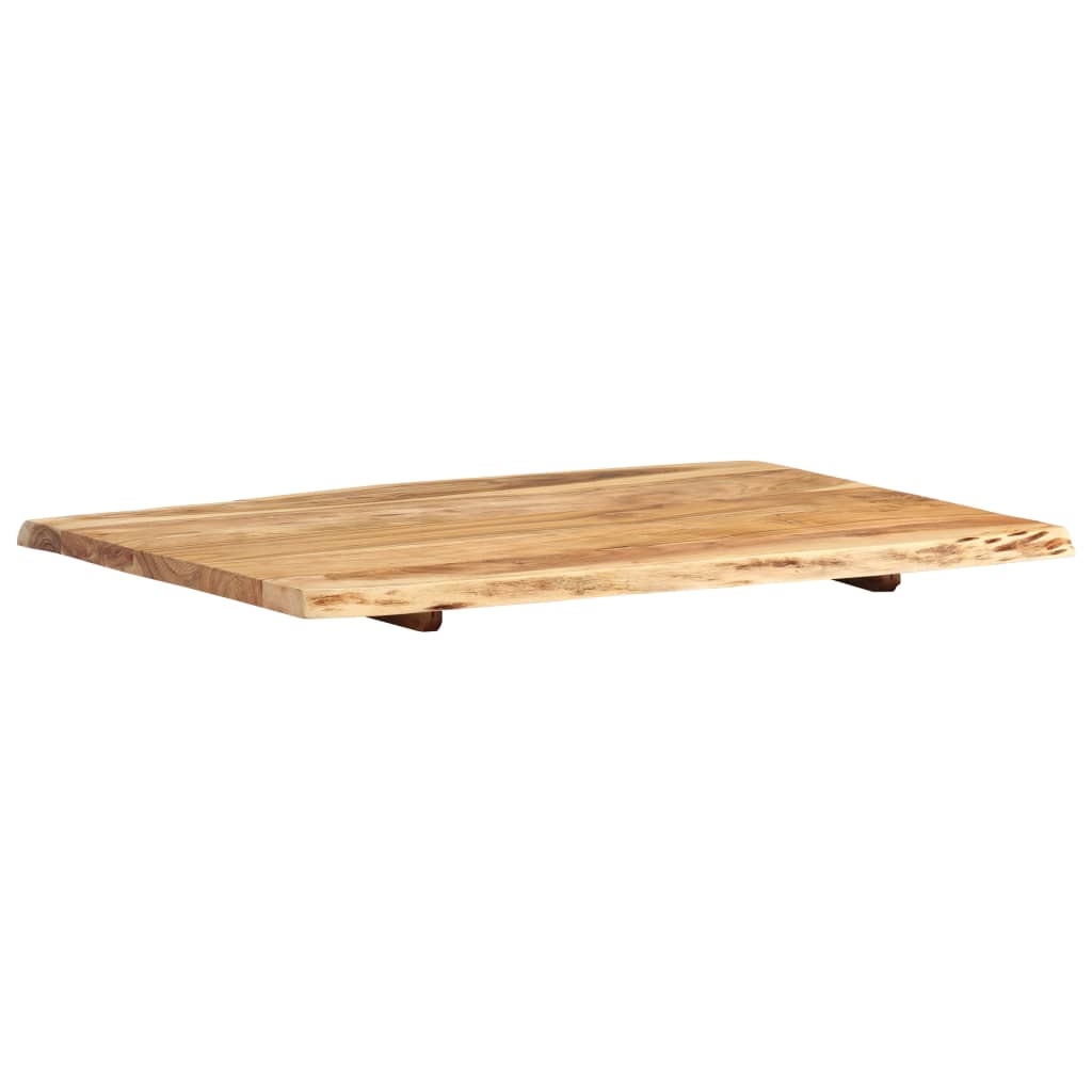 Table Top | Natural wood | Solid acacia wood | 80x | Durable | Table Top