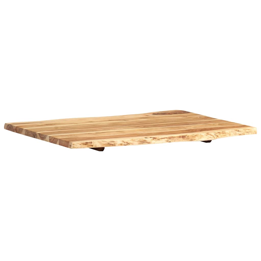 Table Top | Natural wood | Solid acacia wood | 80x | Durable | Table Top