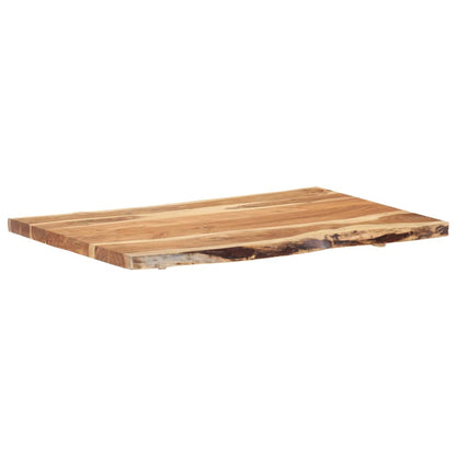 Table Top Solid Acacia Wood 39.4"x(19.7"-23.6")x1.5