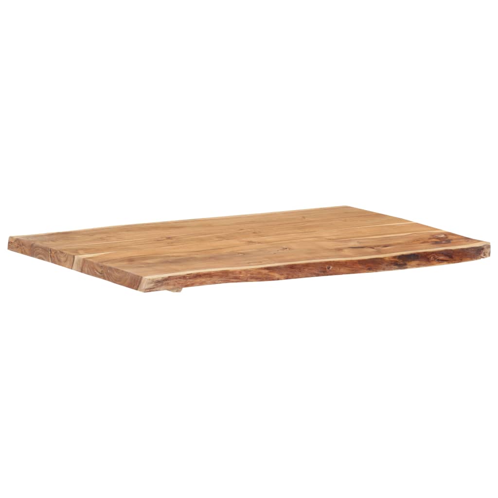 Table Top Solid Acacia Wood 39.4"x(19.7"-23.6")x1.5