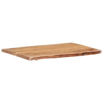 Table Top Solid Acacia Wood 39.4"x(19.7"-23.6")x1.5