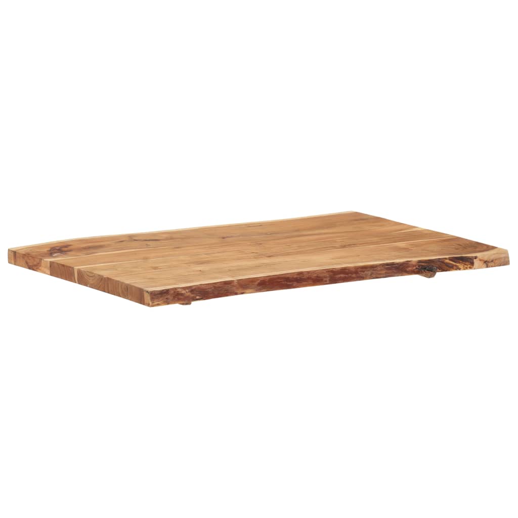 Table Top Solid Acacia Wood 39.4"x(19.7"-23.6")x1.5