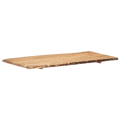 Table Top | Natural Wood | Solid acacia wood | 118 x 60 cm