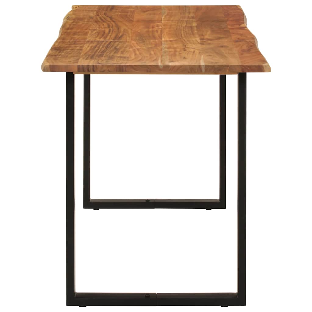 Dining Table 140x70x76 cm Solid Acacia Wood