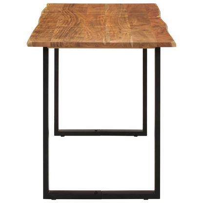 Dining Table 140x70x76 cm Solid Acacia Wood