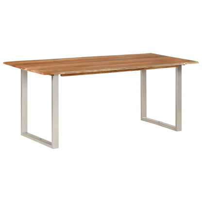 Dining Table 180x90x76 cm Solid Acacia Wood
