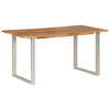 Dining Table 154x80x76 cm Solid Acacia Wood