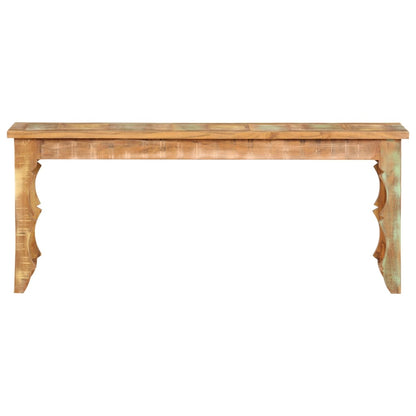 Bench 110x35x45 cm Solid Reclaimed Wood