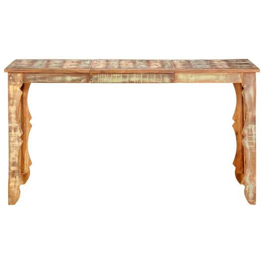 Dining Table | Multicolour | Solid Reclaimed Wood | Medium | Durable