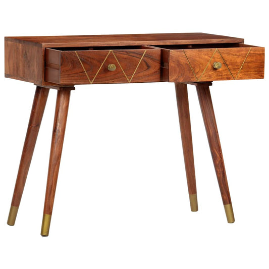 Console Table | Honey Brown | Solid Acacia Wood | Medium