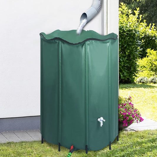 Rain Water Tank | Dark Green | PVC | Large | Collapsible