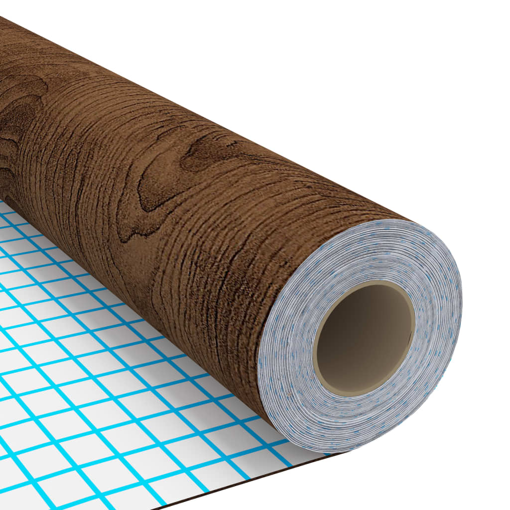 Self-adhesive Furniture Film Dark Oak  500x90 cm PVC