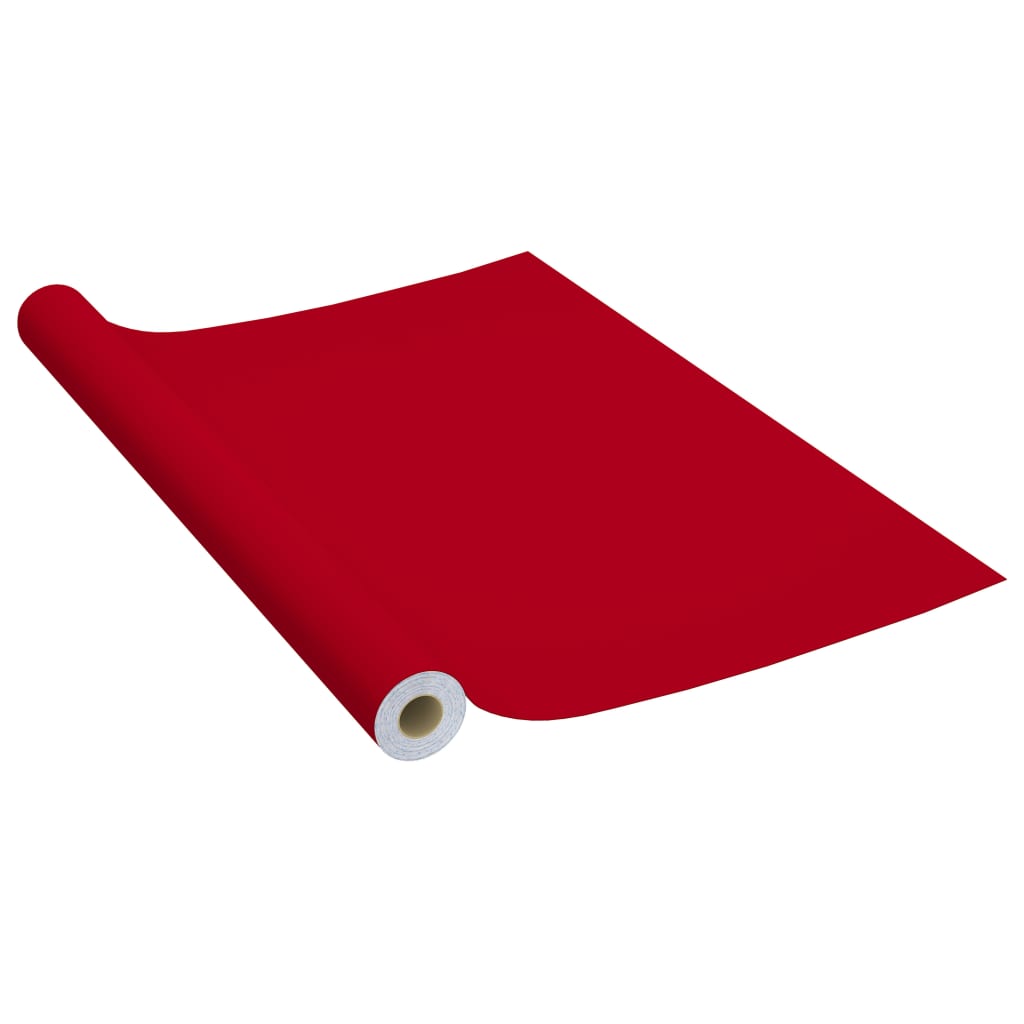 Furniture Film | Red | PVC | 500x90 cm | Waterproof materials