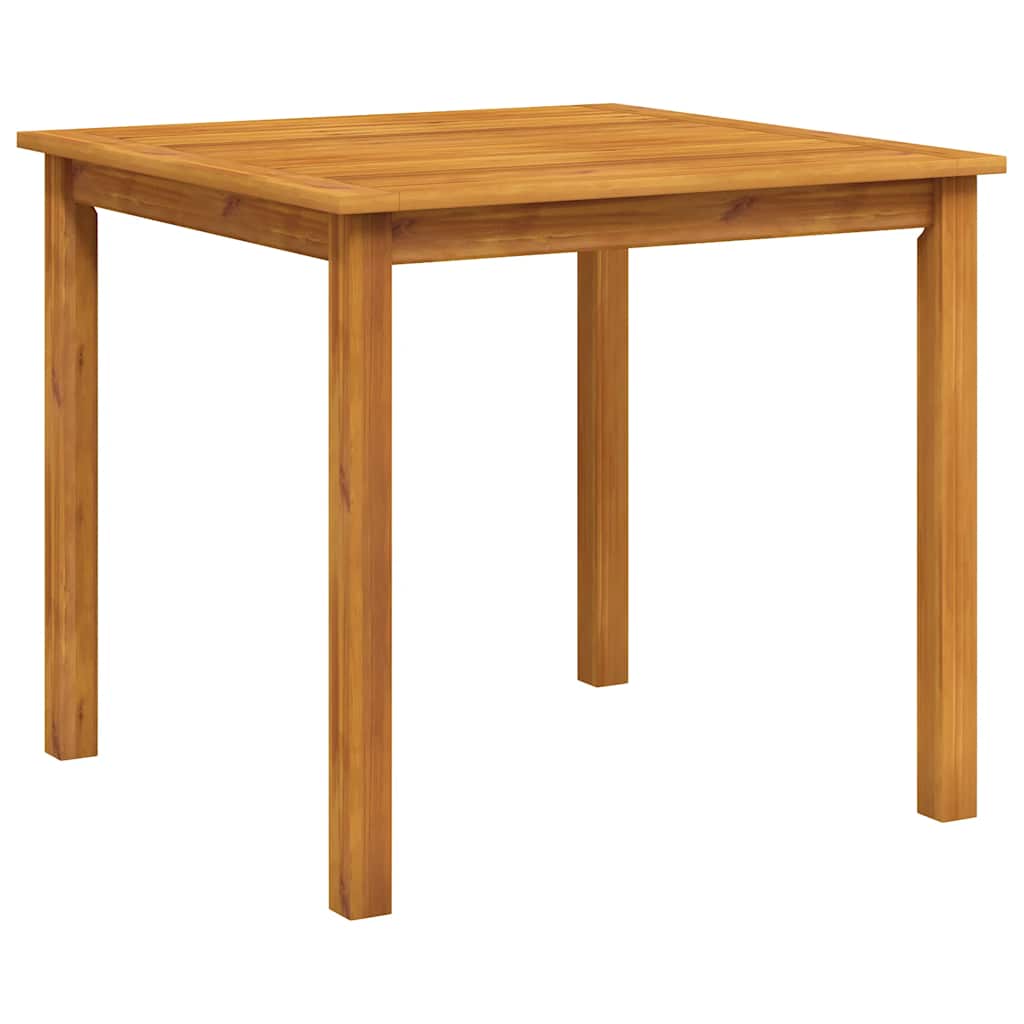 Garden Table 85x85x74 cm Solid Acacia Wood