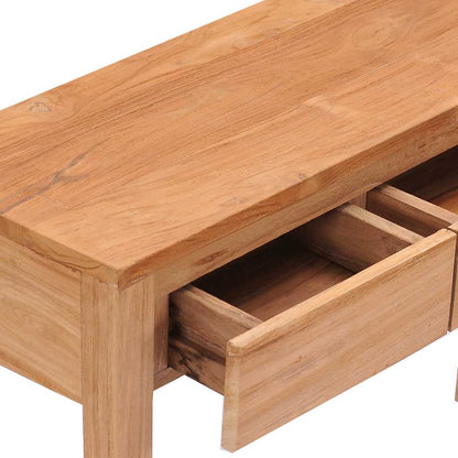 Console Table 110x35x75 cm Solid Teak Wood