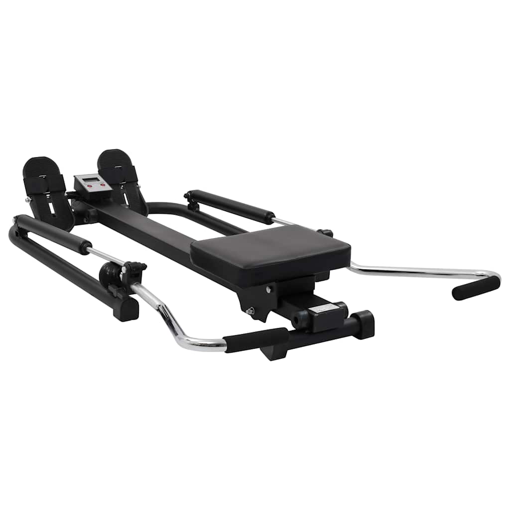 92014 vidaXL Rowing Machine 5 Level Hydraulic Resistance