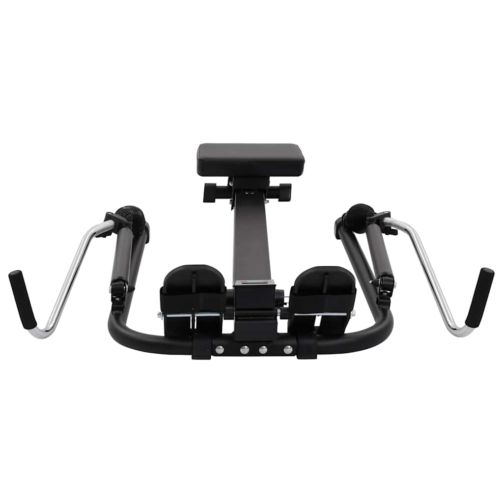 92014 vidaXL Rowing Machine 5 Level Hydraulic Resistance