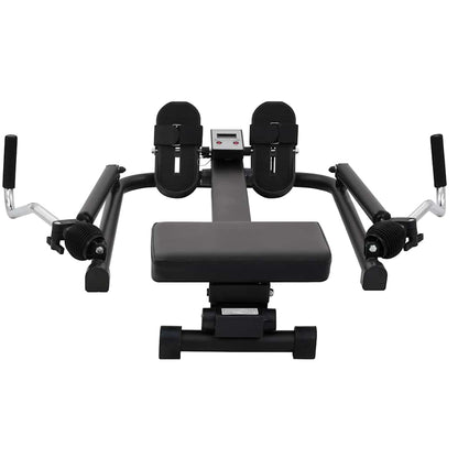 92014 vidaXL Rowing Machine 5 Level Hydraulic Resistance
