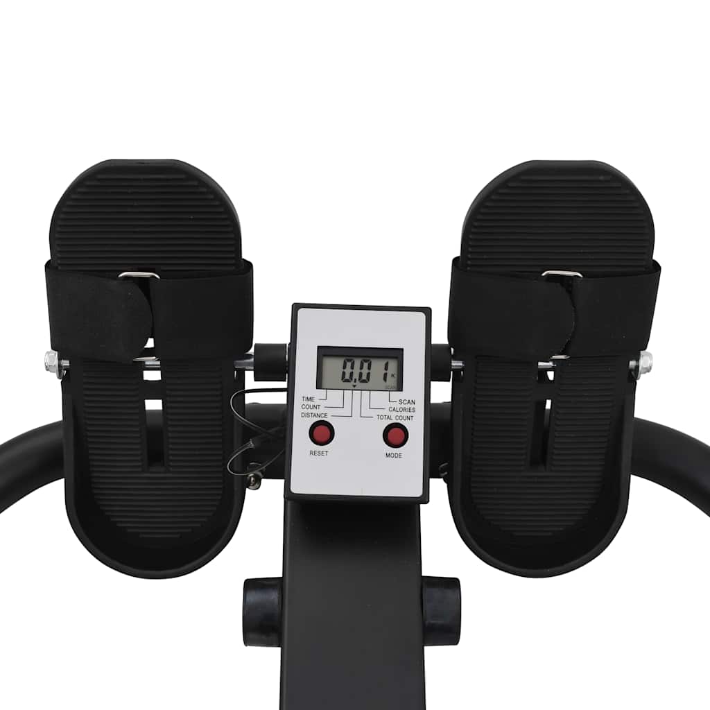 92014 vidaXL Rowing Machine 5 Level Hydraulic Resistance