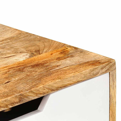Sideboard | Brown | Solid Mango Wood | 85x40x71 cm | Storage | Vintage