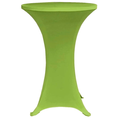 Stretch Table Cover 4 pcs 80 cm Green