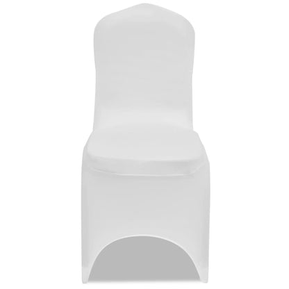 Chair Cover Stretch White 12 pcs