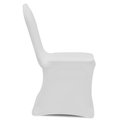 Chair Cover Stretch White 12 pcs