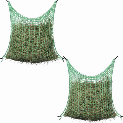 Hay Net | Set of 4 | Green | Polypropylene | 0.9x1m | Hay Net | Square