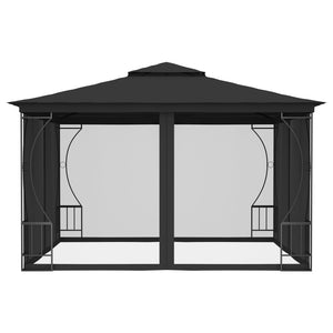 Gazebo with Nets 300x300x265 cm Anthracite