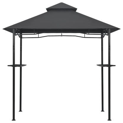 BBQ Gazebo 240x150x255 cm Anthracite Steel