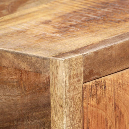 Console Table Gold 90x30x75 cm Solid Reclaimed Wood
