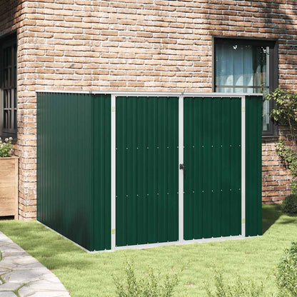Garden Shed | Green | Galvanised Steel | Medium | Garden Shed