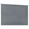Garden Shed Grey 195x198x159 cm Galvanised Steel