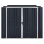 Garden Shed Anthracite 195x198x159 cm Galvanised Steel