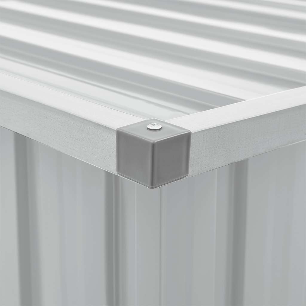 Patio Storage Box Gray 58.7"x39"x36.6