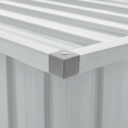 Patio Storage Box Gray 58.7"x39"x36.6