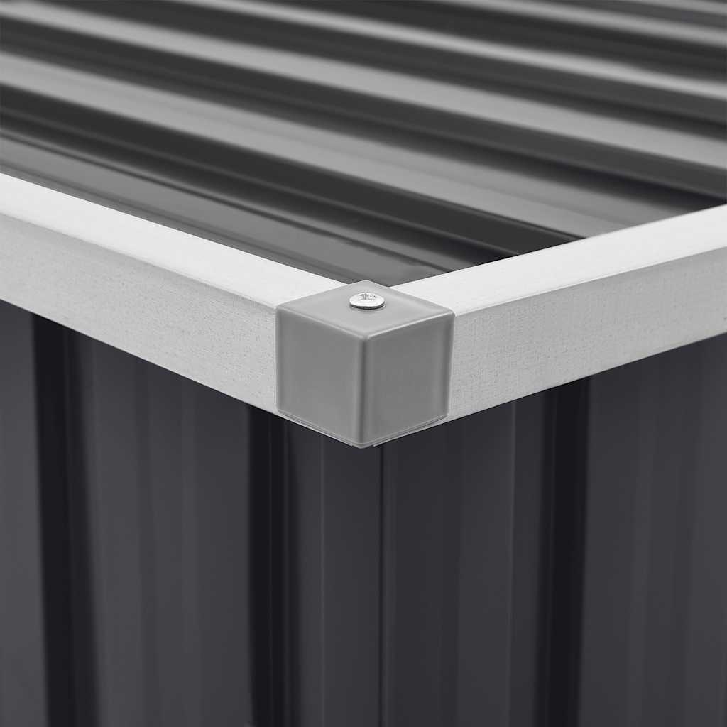 Patio Storage Box Anthracite 58.7"x39"x36.6