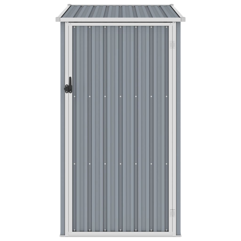 Garden Shed Grey 87x98x159 cm Galvanised Steel