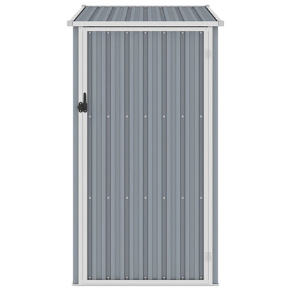 Garden Shed Grey 87x98x159 cm Galvanised Steel