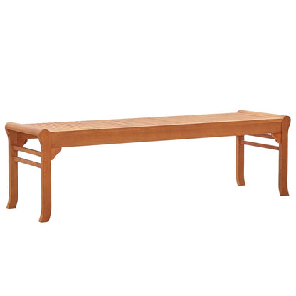 Bench | Natural | Solid eucalyptus wood | 150 cm |  Durable  | Bench