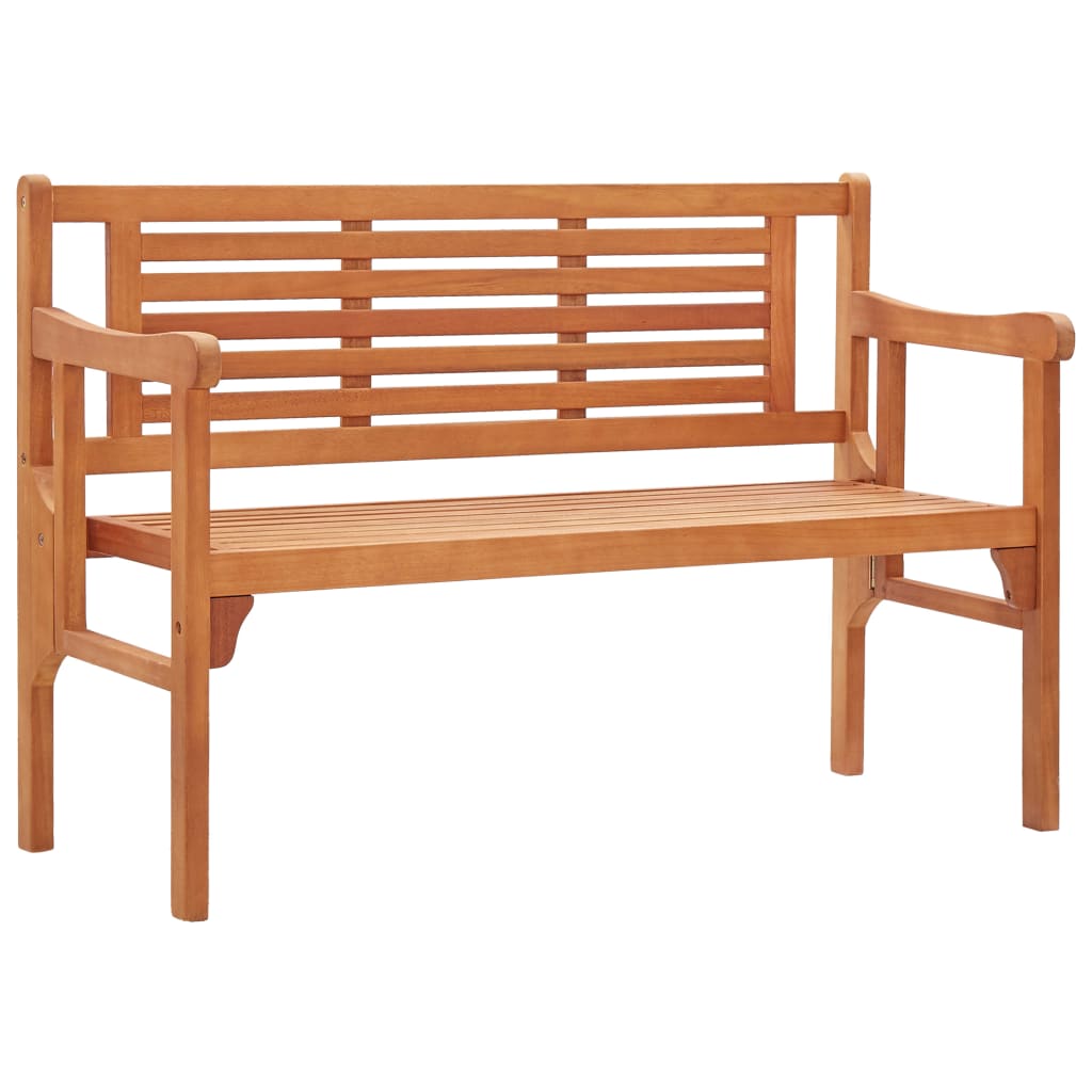 Foldable Bench | Natural | Solid eucalyptus wood | 120 cm |  Foldable