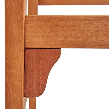 Foldable Bench | Natural | Solid eucalyptus wood | 120 cm |  Foldable