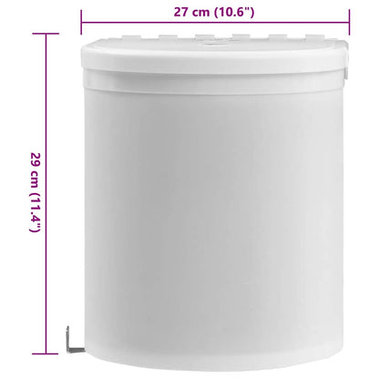 Kitchen Built-in Dust Bin Plastic 8 L