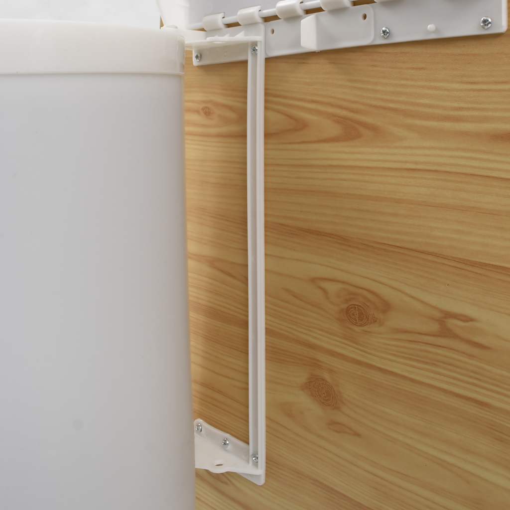 Kitchen Built-in Dust Bin Plastic 12 L