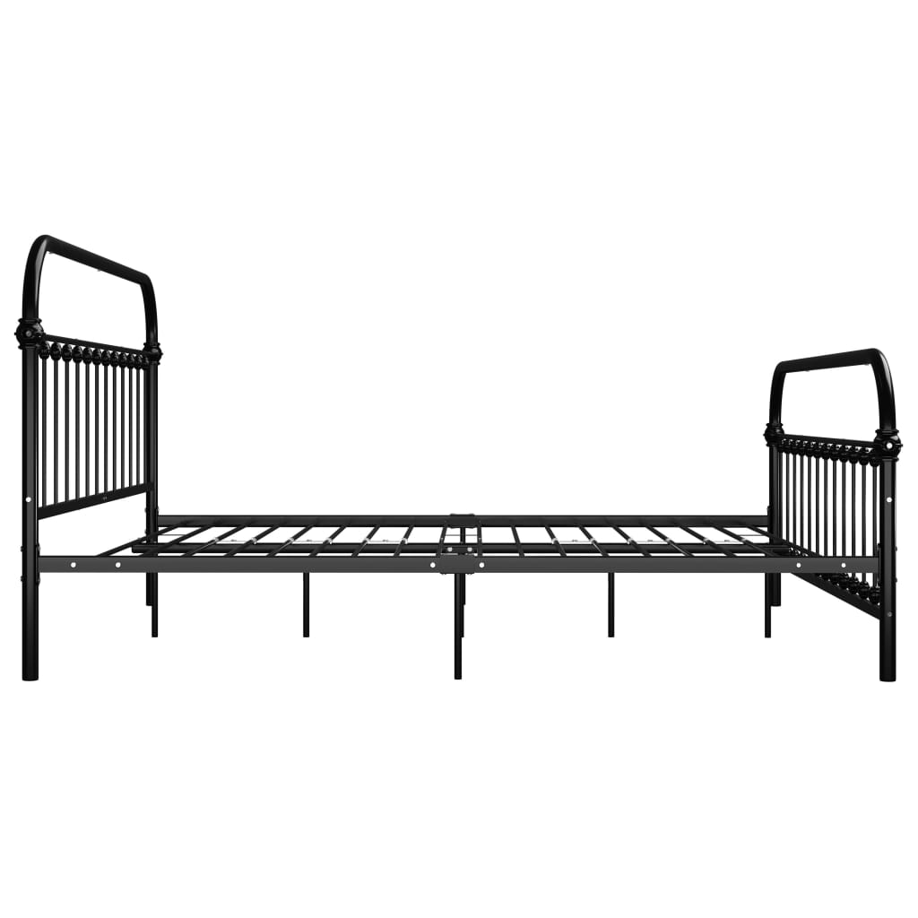 Bed Frame | Black | Metal | Super King | Classic/Traditional | Bed Frame
