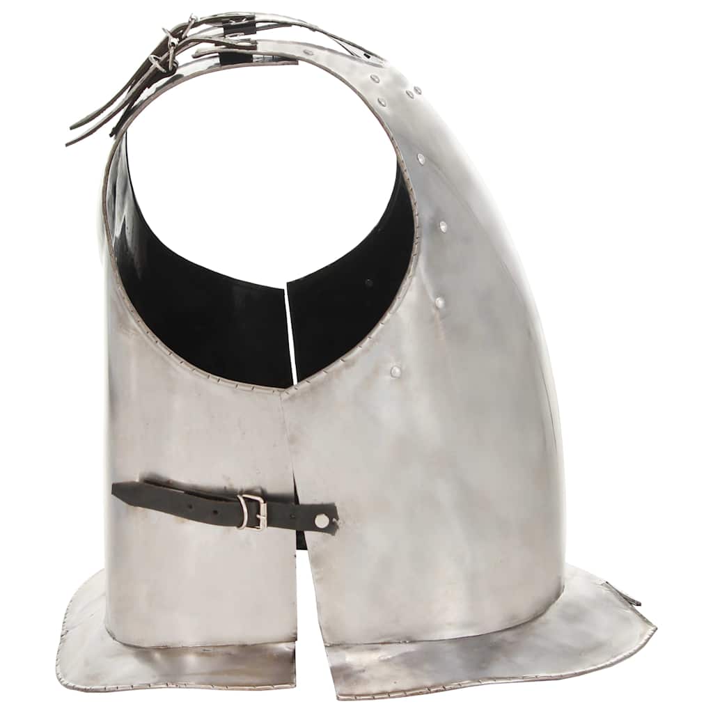 Medieval Knight Body Armour Cuirass Replica LARP Silver Steel
