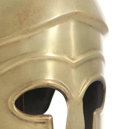 286223 vidaXL Greek Warrior Helmet Antique Replica LARP Brass Steel