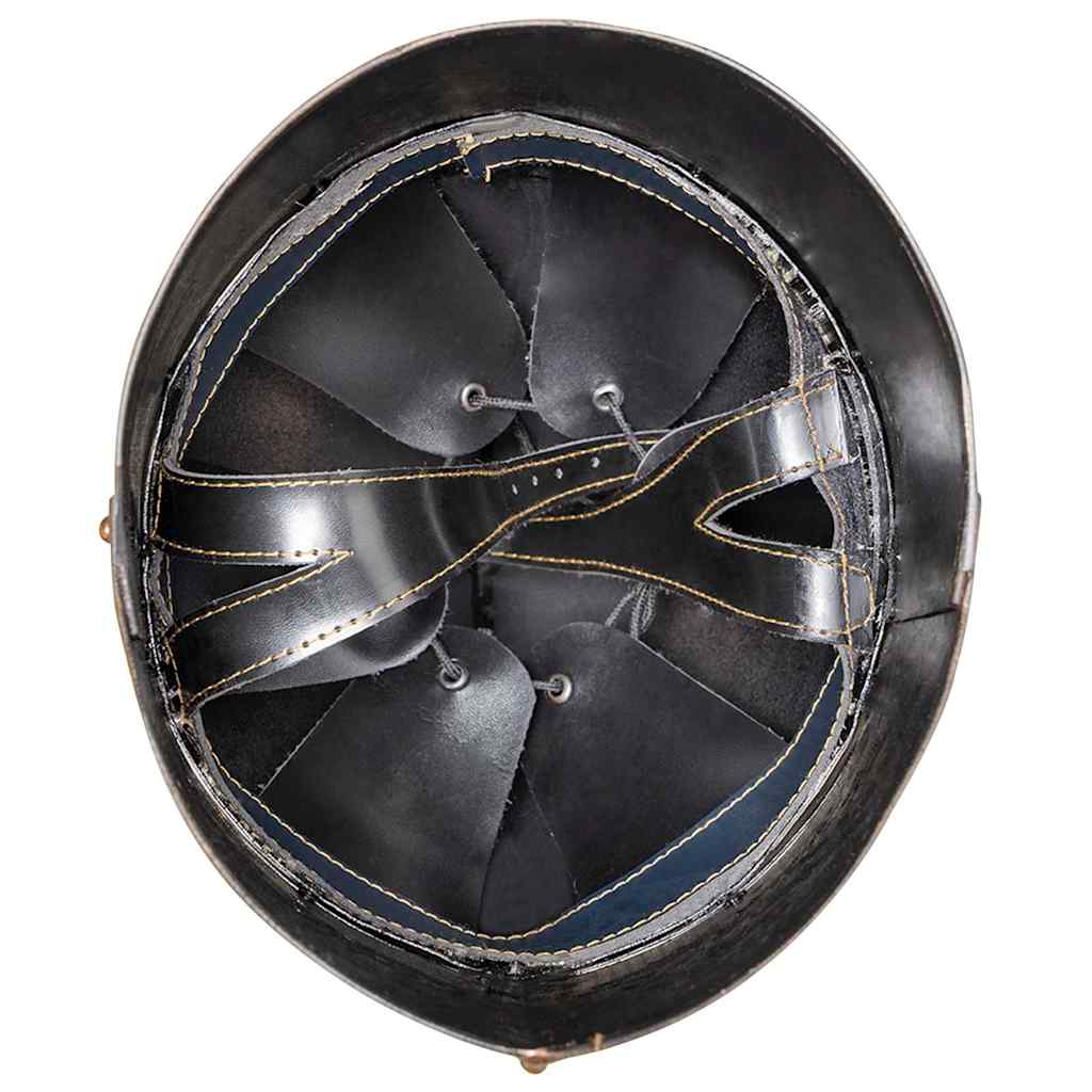 286225 vidaXL Medieval Knight Helmet Antique Replica LARP Copper Steel